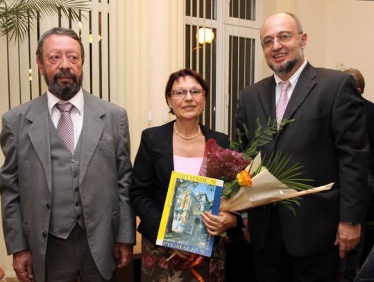 The award of the prizewinners Prof. Diana Ivanova